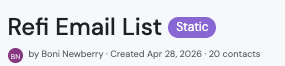 Screenshot: How to Identify List Type