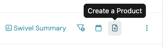Screenshot: Action Icons