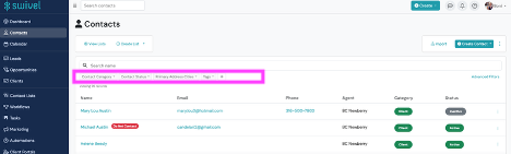 Screenshot: Where to use