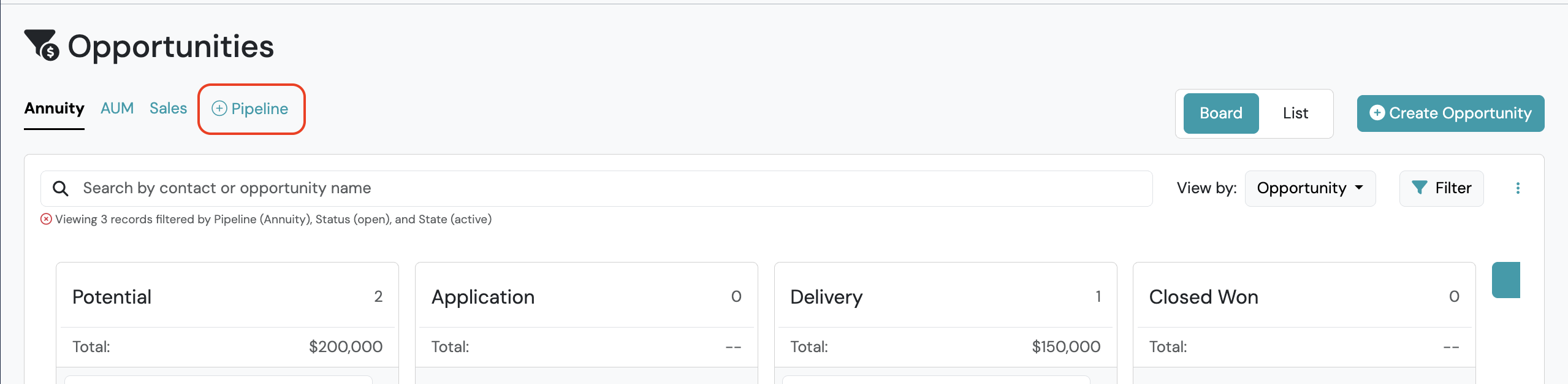 Screenshot: Step 1: Add New Pipeline