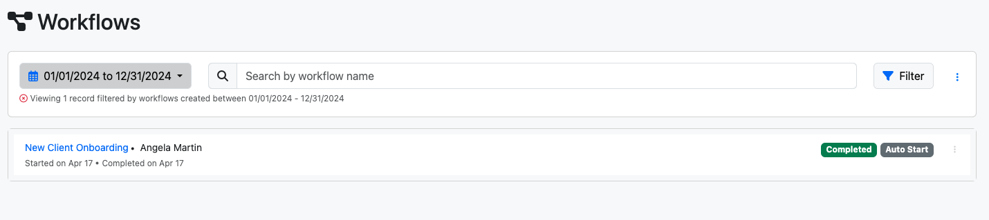 Screenshot: Tasks or Workflows: Which one to use?